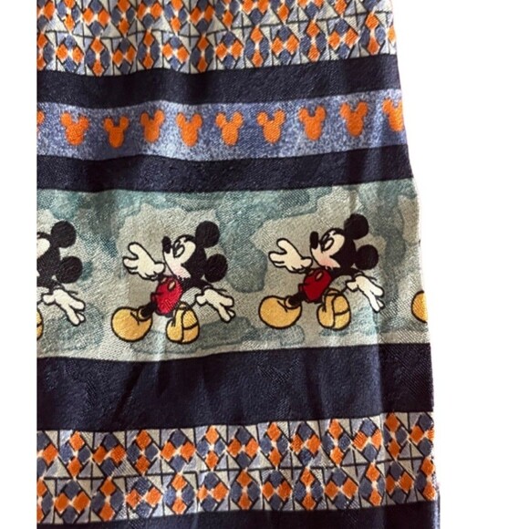 Vintage Mickey Inc Mickey Mouse Neck Tie Necktie 100% Silk Classic 90s - Picture 3 of 6